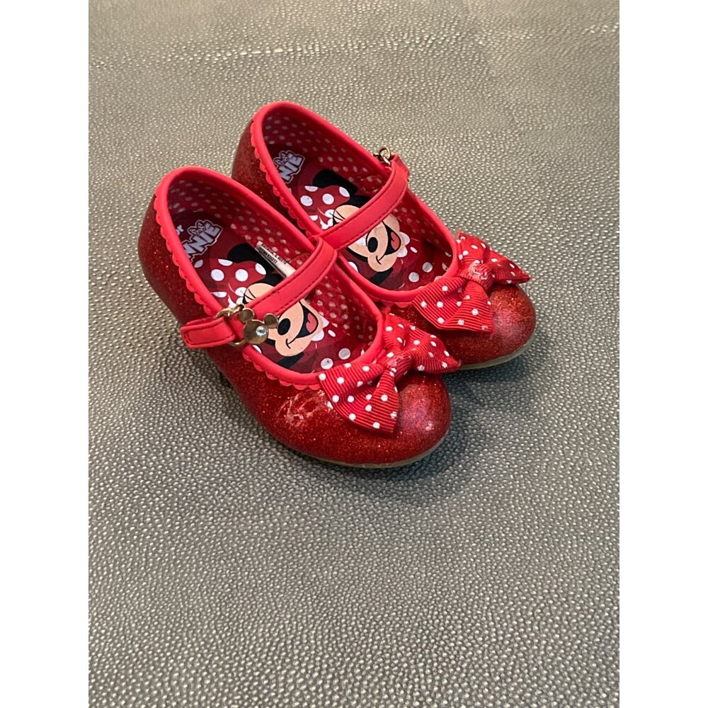 Minnie Mouse shoes toddler 7 Good Used Condition